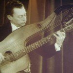 Taraffoon photograph on projector screen at primal twang