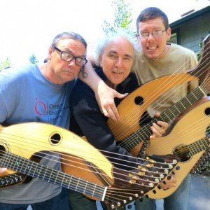 Harp Guitar Retreat 2013 3 harp guitarists5