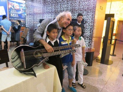 23. Xian Concert John Doan with Children