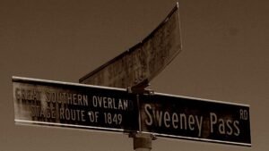 desert street sign